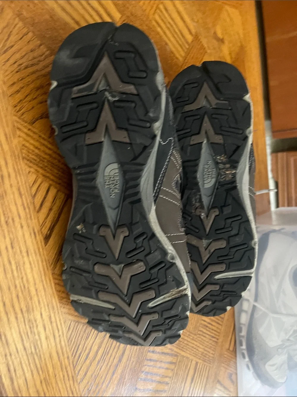 The North Face Men's Brown and Gray Gore-Tex Athletic Shoes